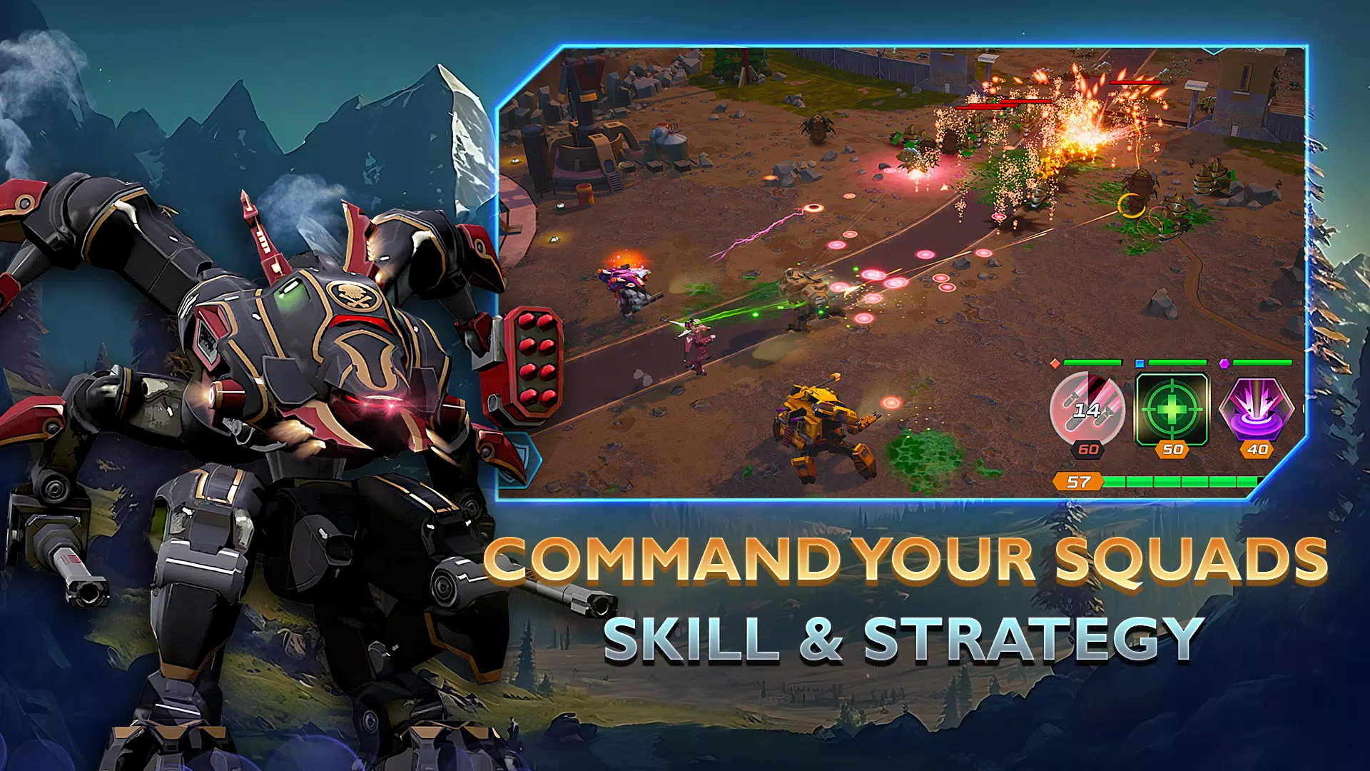 Mech vs Aliens: War Robots RPG应用截图第0张