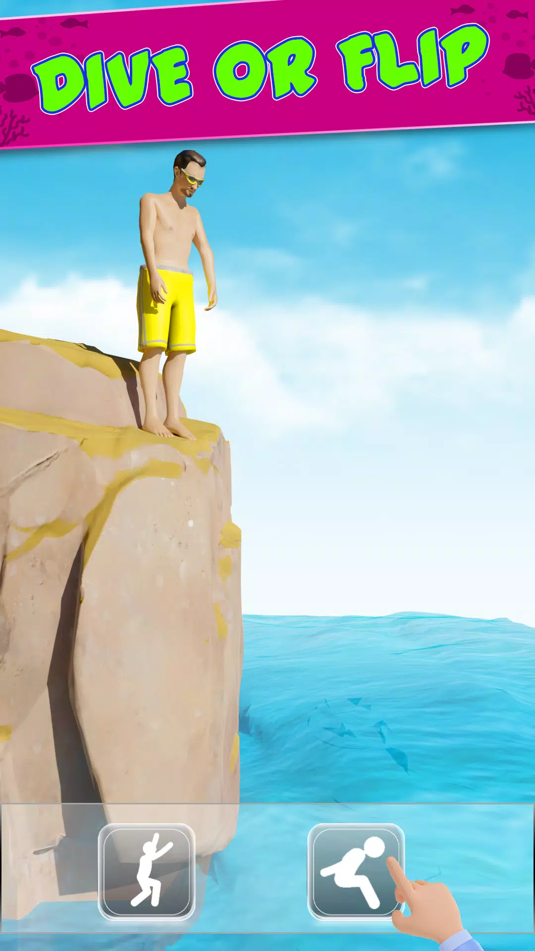 Cliff Flip Diving 3D Flip Capture d'écran 3