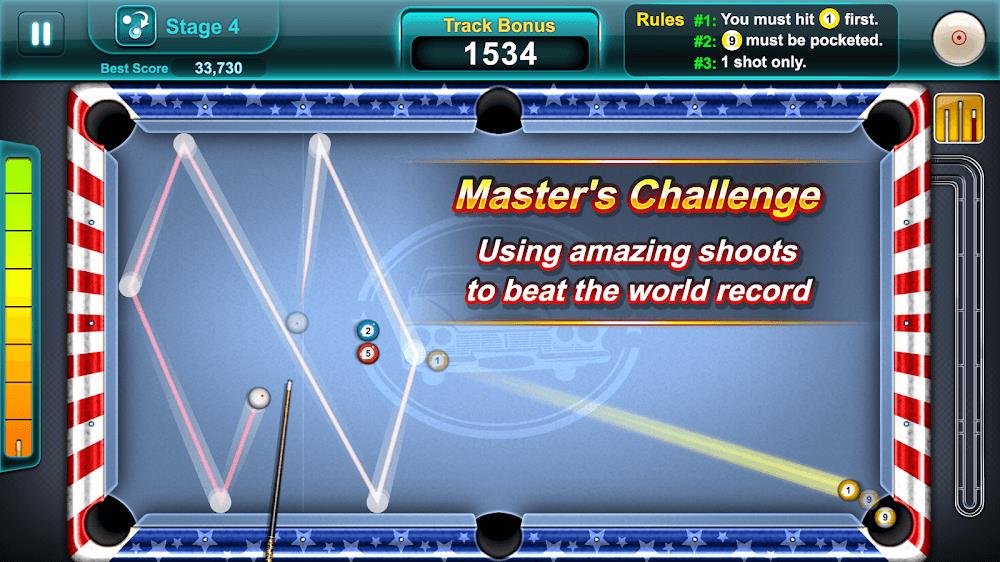 Pool Ace - 8 and 9 Ball Game ภาพหน้าจอ 1