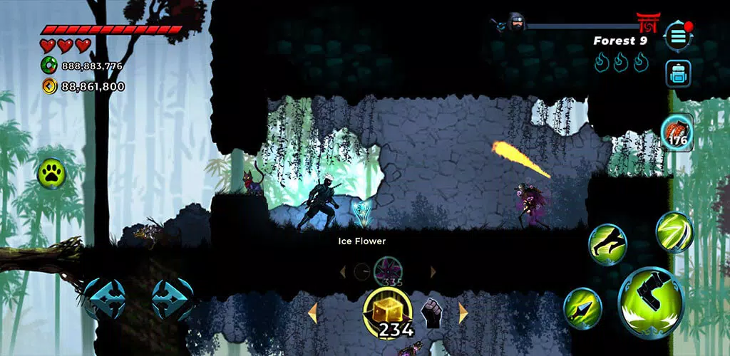 Ninja War: Shadow Adventures Captura de pantalla 3