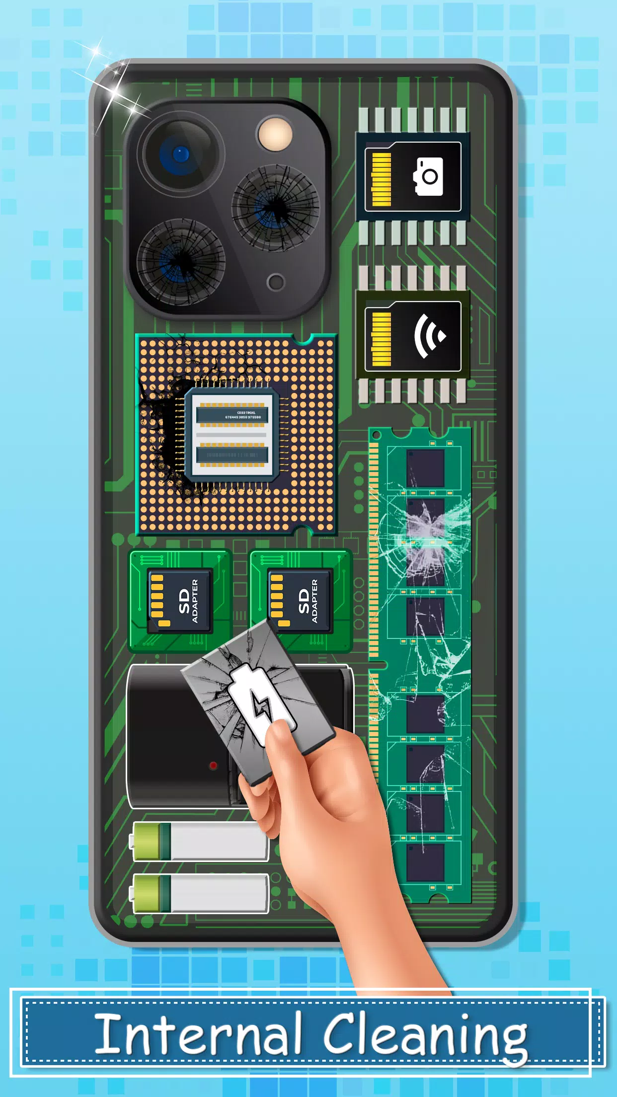 Fix It Electronics Repair Game Zrzut ekranu 1