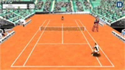 Tennis Mania 3D ဖန်သားပြင်ဓာတ်ပုံ 0