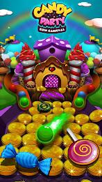 Candy Donuts Coin Party Dozer Zrzut ekranu 0