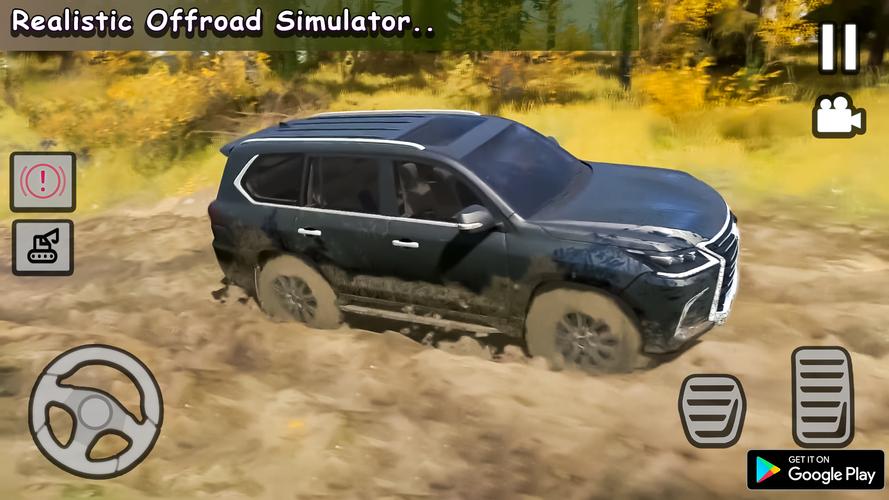 Prado Offroad Jeep Simulator ภาพหน้าจอ 2