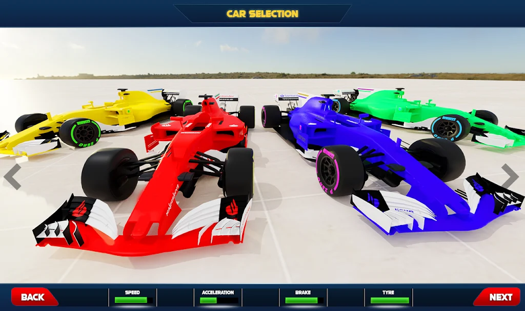 Impossible Formula Car Racing Stunt New Free Games 스크린샷 1