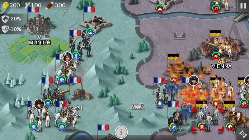 European War 4 : Napoleon 螢幕截圖 1