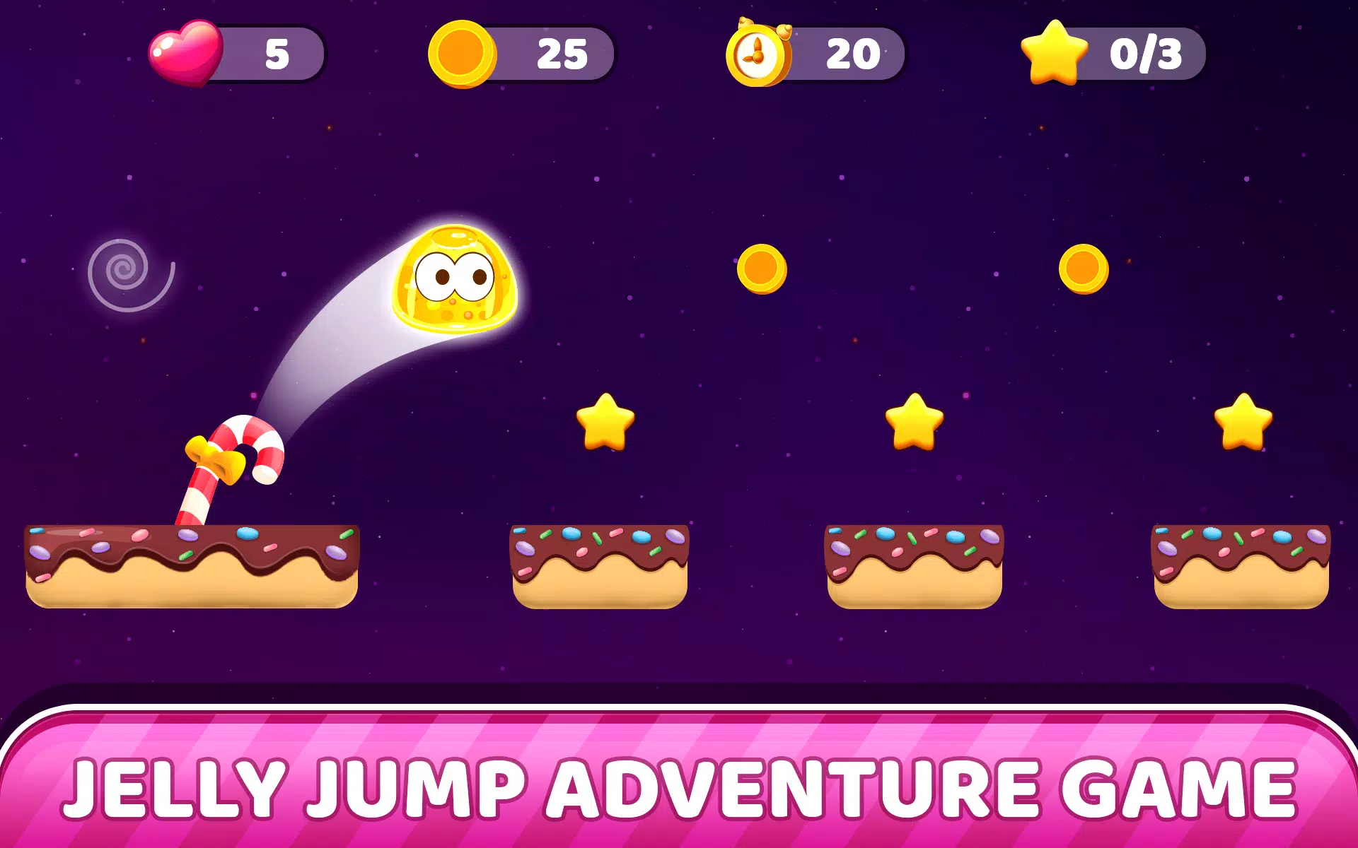 Jelly World Adventures 螢幕截圖 0