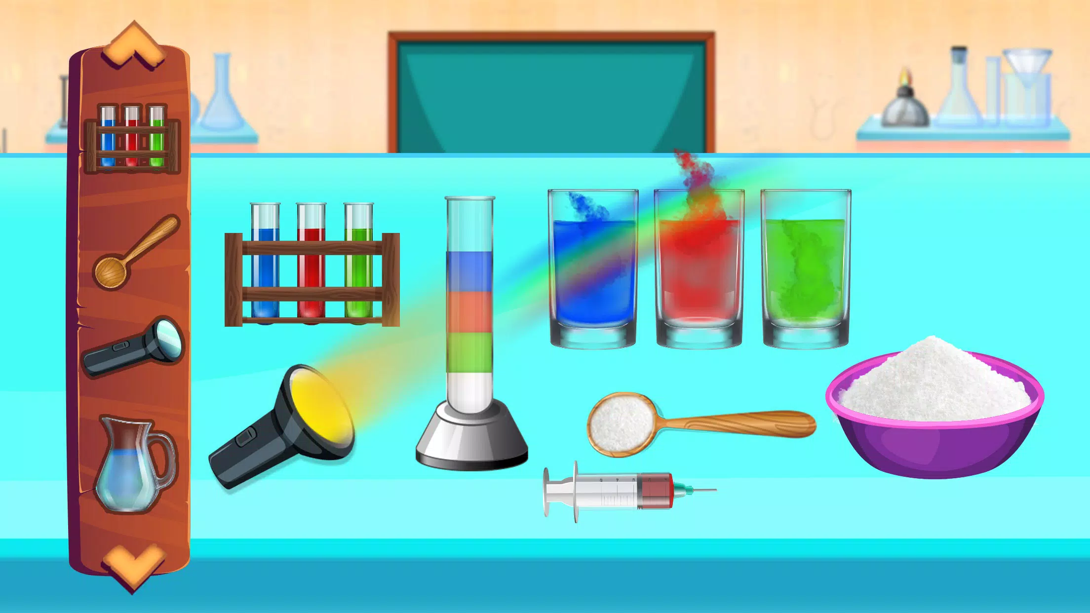 Girls High School Science Lab 螢幕截圖 2