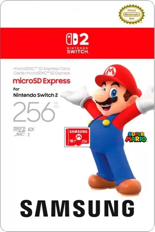 Samsung MicroSD Express Card for Nintendo Switch 2