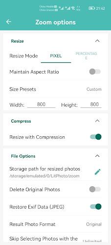 LitPhoto - Compress & Resize 螢幕截圖 3