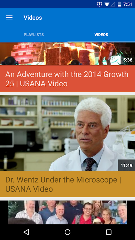 USANA Mobile HUB Screenshot 3