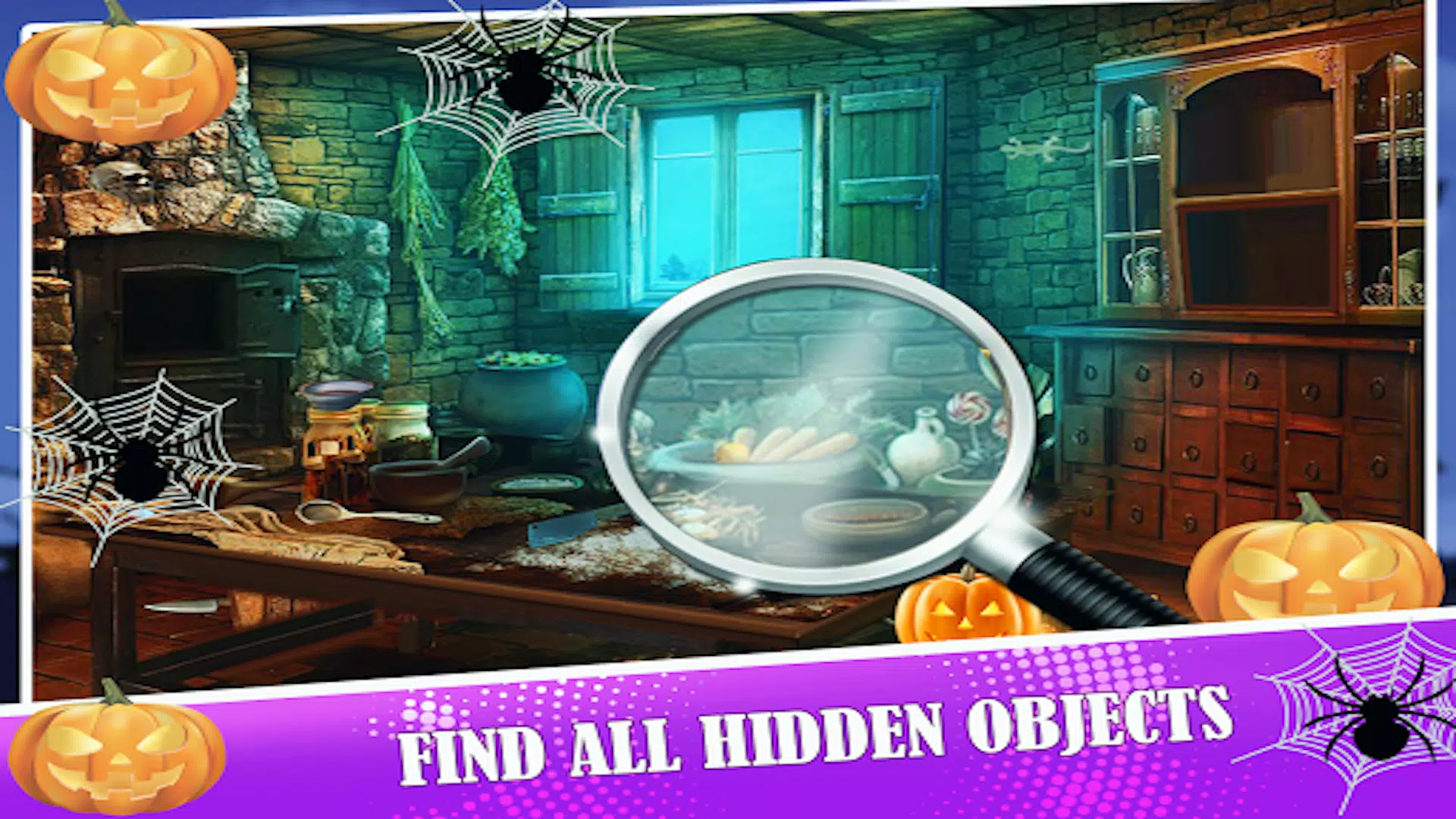 Halloween Hidden Objects 2024 Ekran Görüntüsü 3