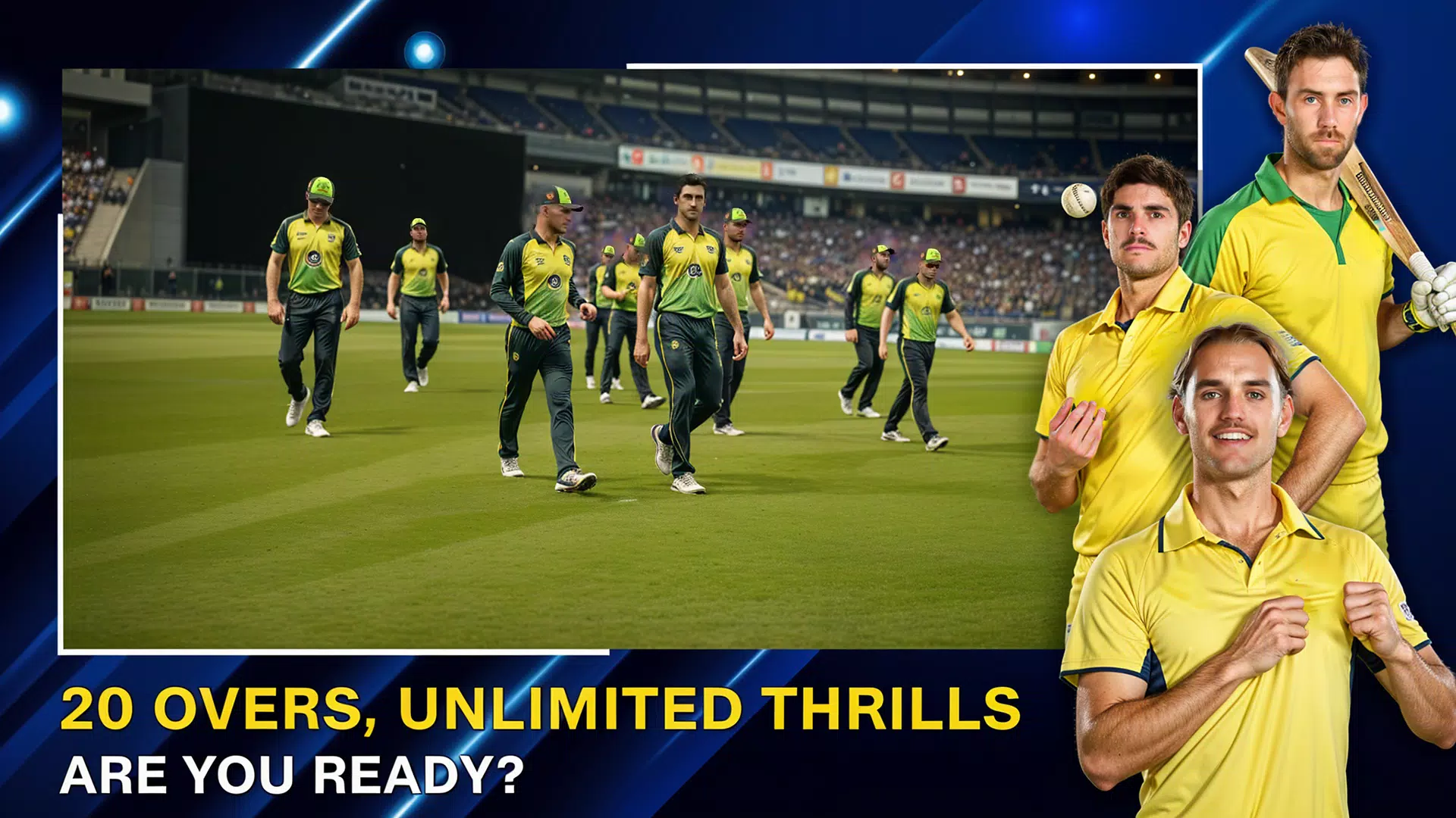 Cricket Champions Real 3D Game 螢幕截圖 0