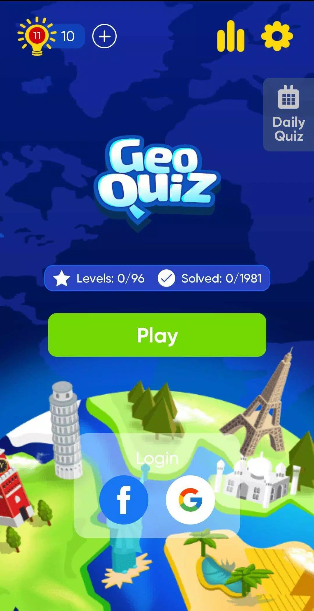Geo Quiz 스크린샷 0