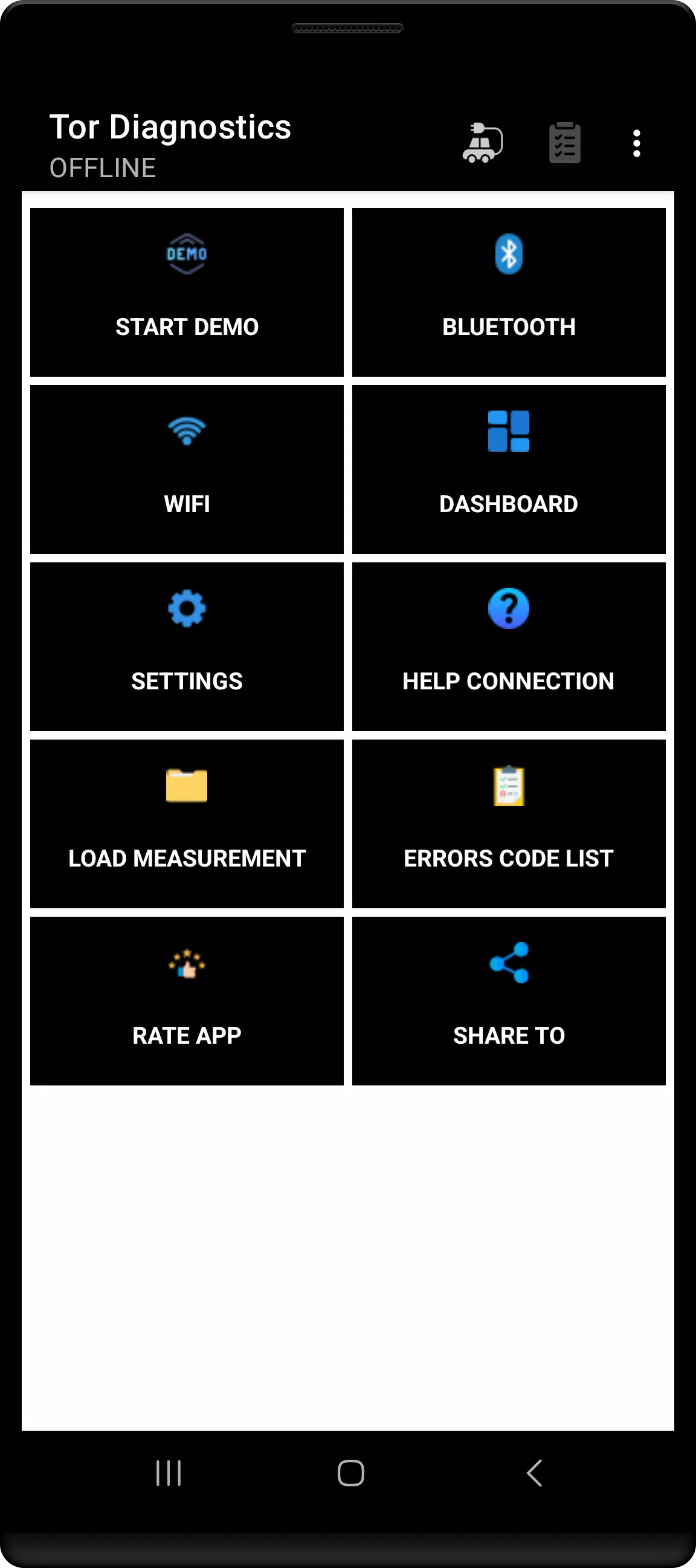 Tor OBD2 Diagnostics স্ক্রিনশট 0