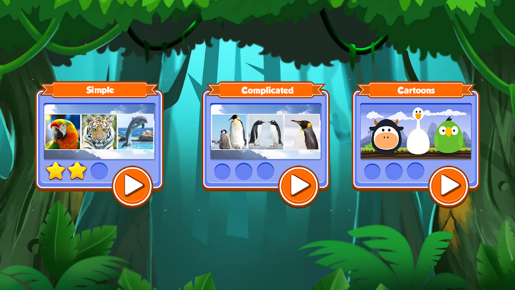 Animal Memory Game For Kids by MimTech স্ক্রিনশট 1