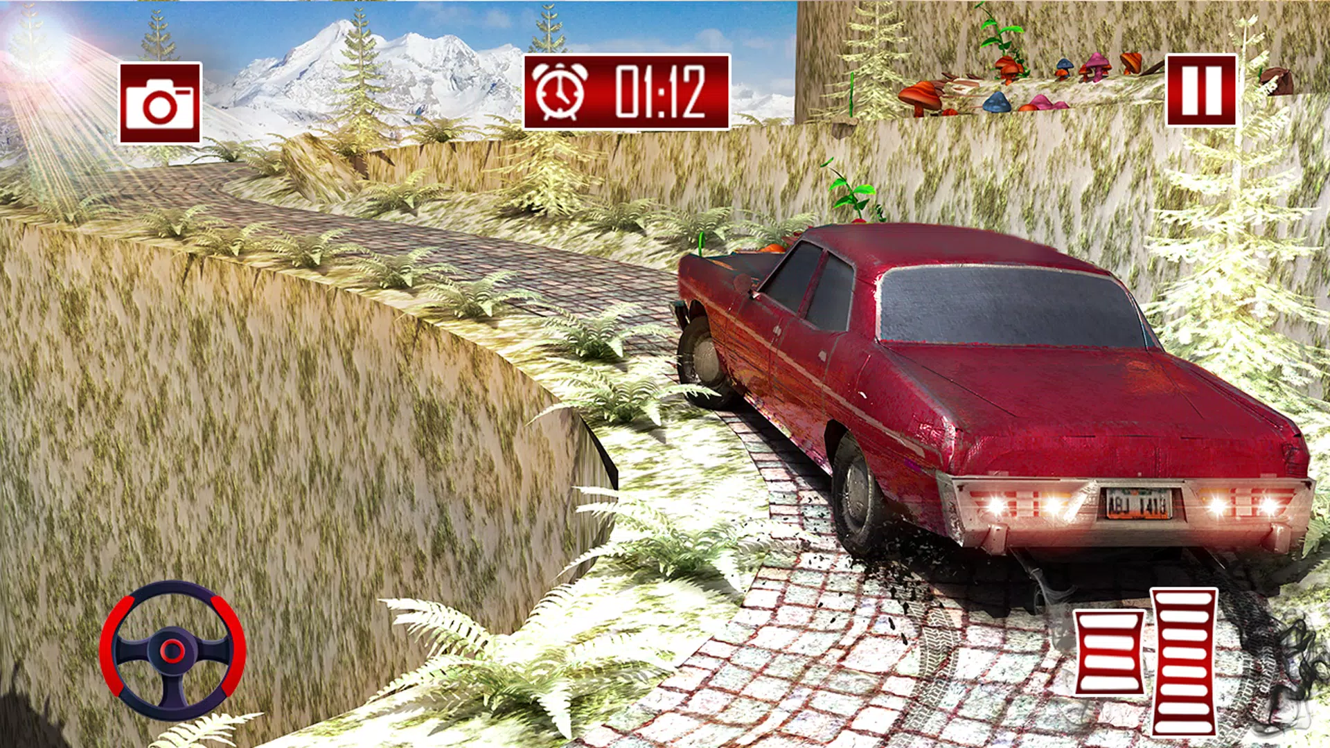 Classic Car Real Driving Games Capture d'écran 1