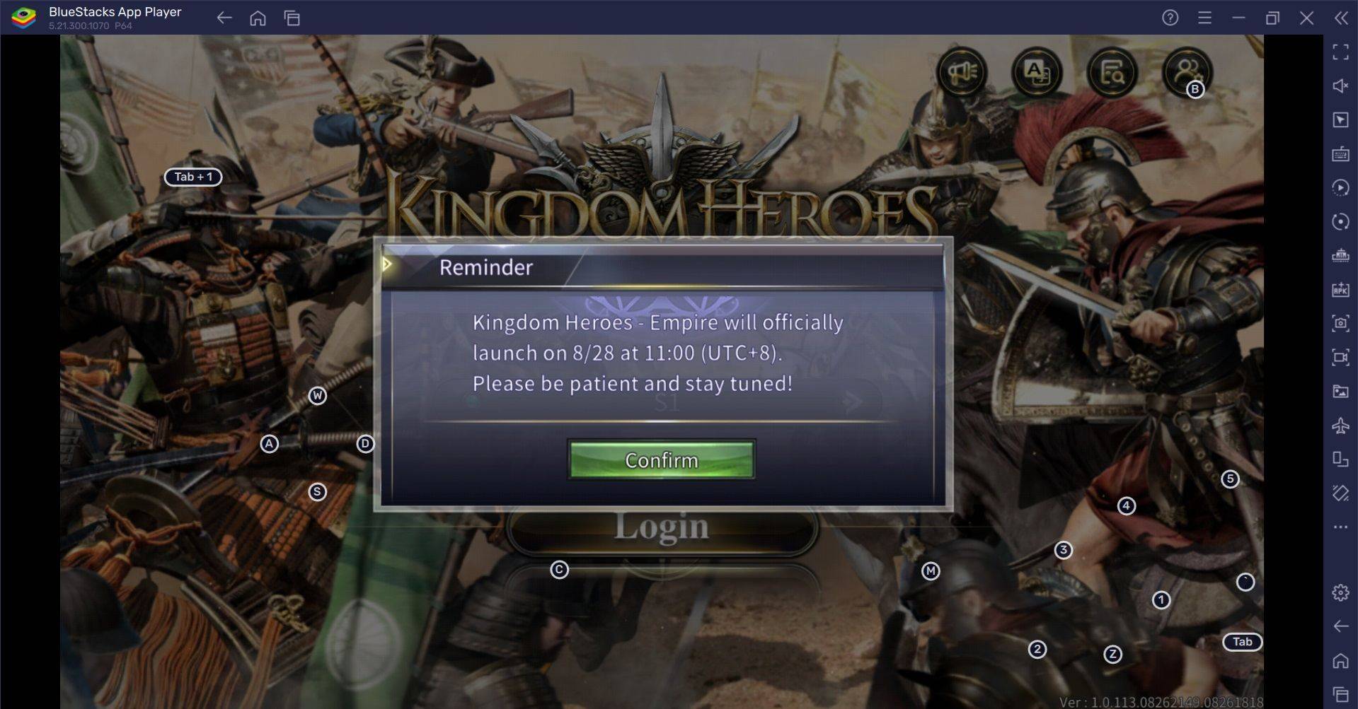 Redeeming Codes in Kingdom Heroes: Empire