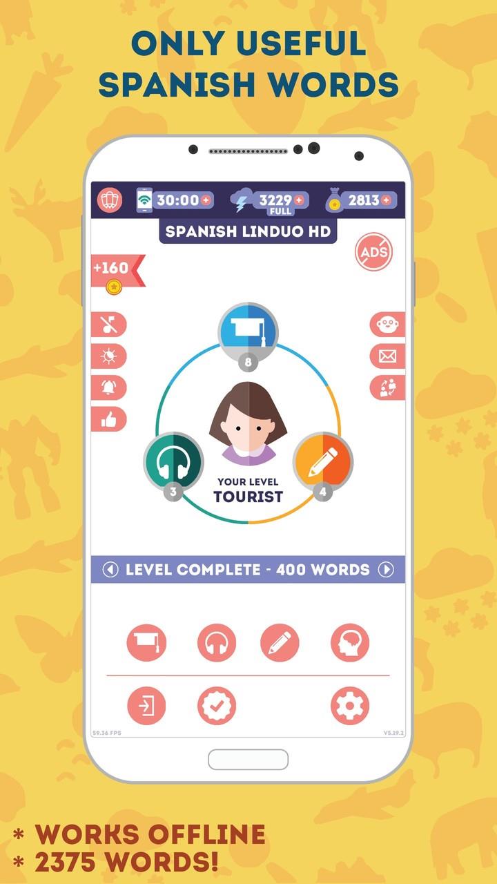 Spanish for Beginners: LinDuo 螢幕截圖 1