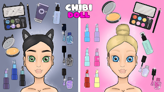 Chibi Dolls LOL: Dress up Game Ekran Görüntüsü 3