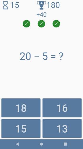 Addition subtraction for kids Captura de tela 3