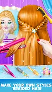 Schermata Fashion Braid Hair Salon Games 3