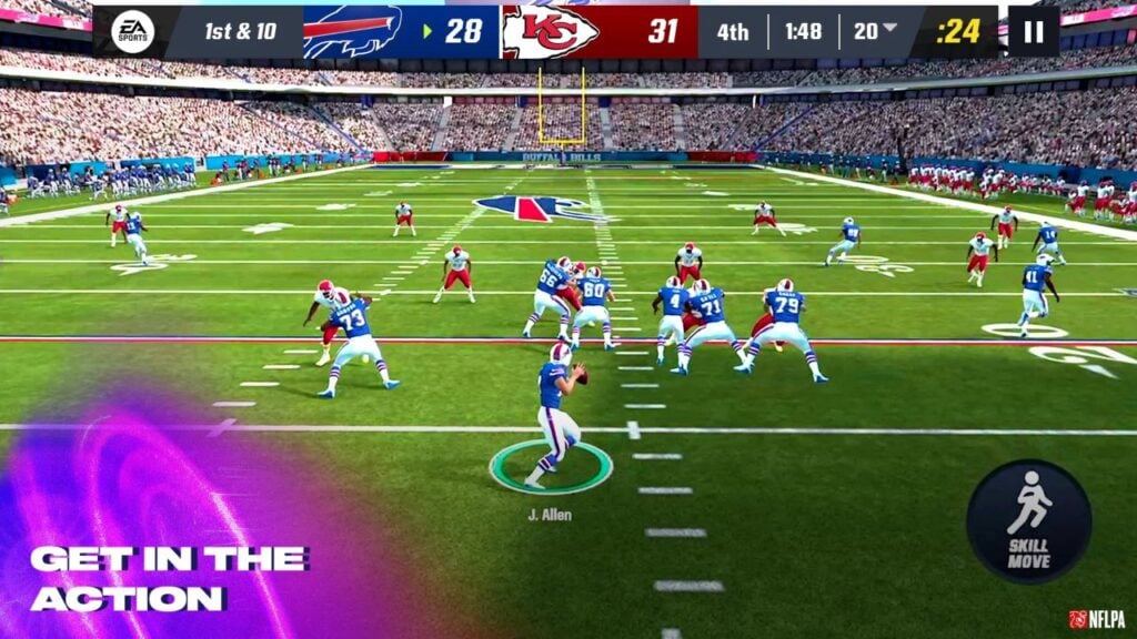 Madden NFL 24 Mobile Football Zrzut ekranu