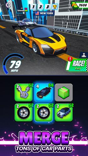 Super Car Merge 스크린샷 0