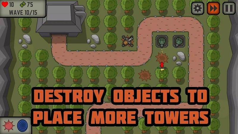 Tactical War: Tower Defense 螢幕截圖 2