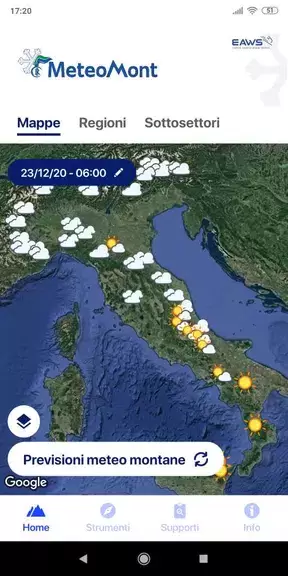 Meteomont Screenshot 0