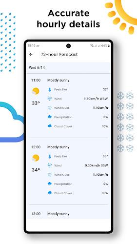 Weather Forecast, Live Weather スクリーンショット 1