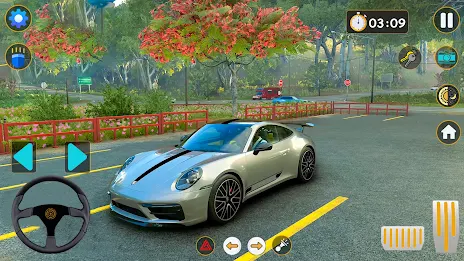 US Car Driving School Games 3D 螢幕截圖 1