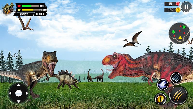 Dinosaur Simulator 3d Games স্ক্রিনশট 1