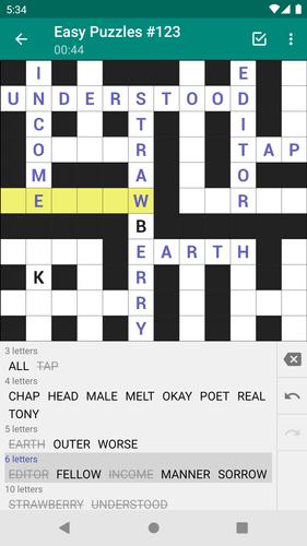 Fill-In Crosswords Screenshot 0