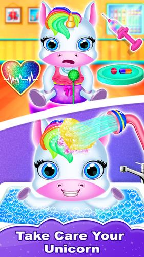 Newborn Unicorn Daycare Captura de pantalla 0