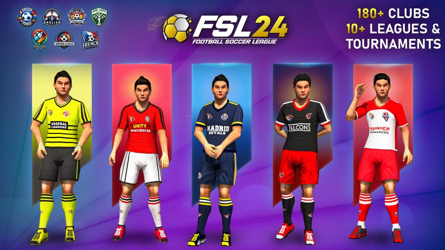 FSL 24 League : Soccer Game 螢幕截圖 1