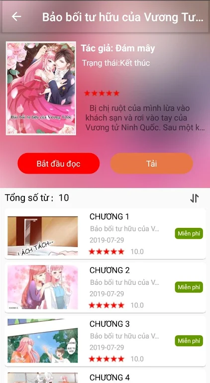 Ngôn Tình -- Webtoon,Manga,Comics Ekran Görüntüsü 1