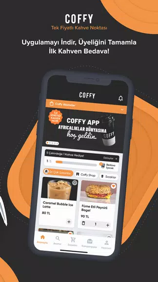 Coffy - Kahve Siparişi ภาพหน้าจอ 1
