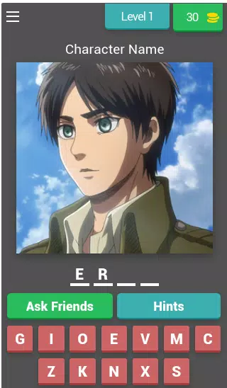 Attack On Titan Quiz Скриншот 0