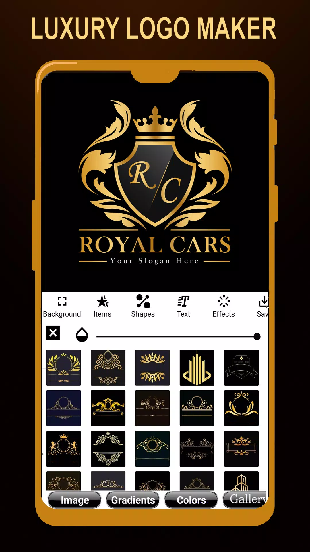 Luxury Logo maker, Logo Design 螢幕截圖 2