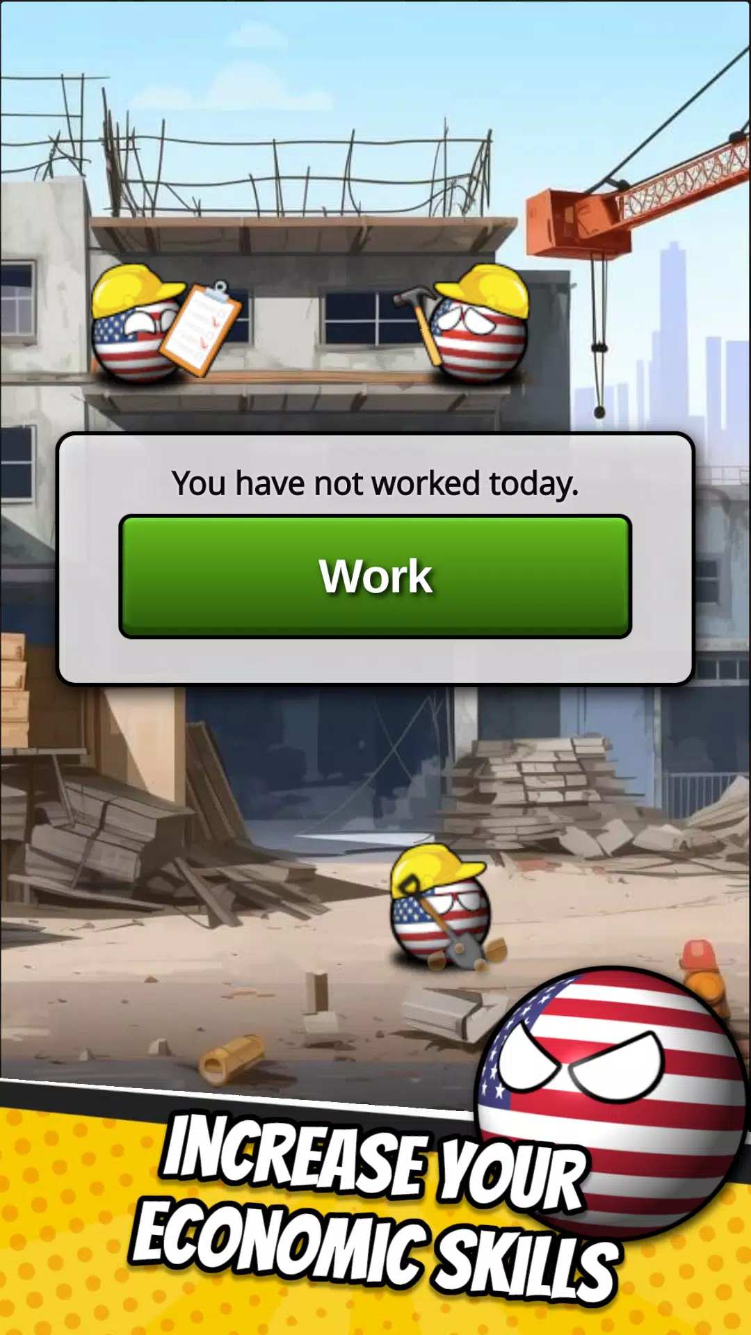 eSim Countryballs Country Game Screenshot 3