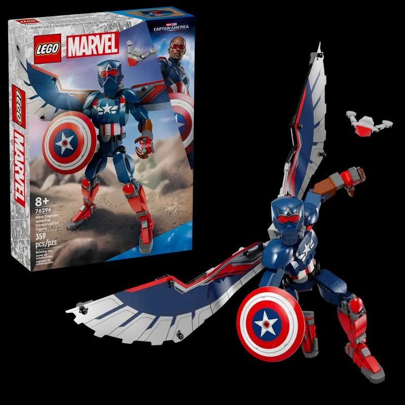 Lego New Captain America Figure