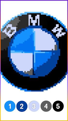 Logo Pixel Art Color by Number应用截图第2张