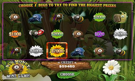 Big Money Bugs Slots Schermafbeelding 3