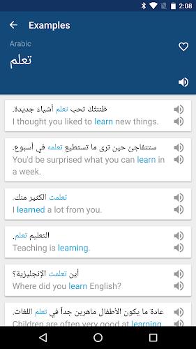 Arabic English Dictionary 螢幕截圖 2