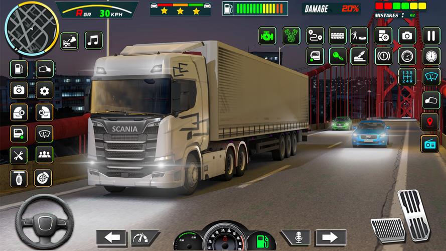 City Cargo Truck Game 3D 螢幕截圖 2