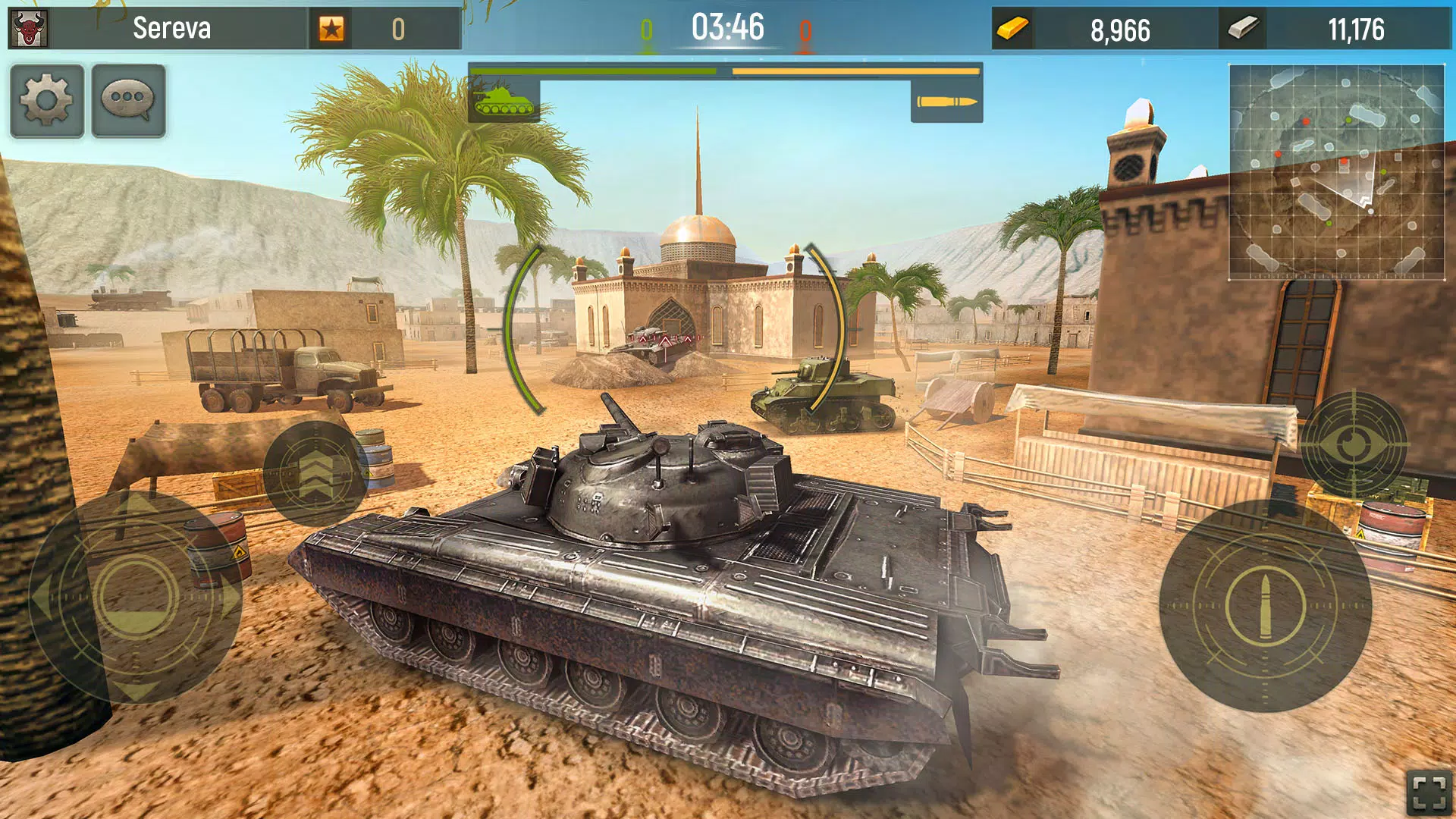 Grand Tanks: WW2 Tank Games 螢幕截圖 2