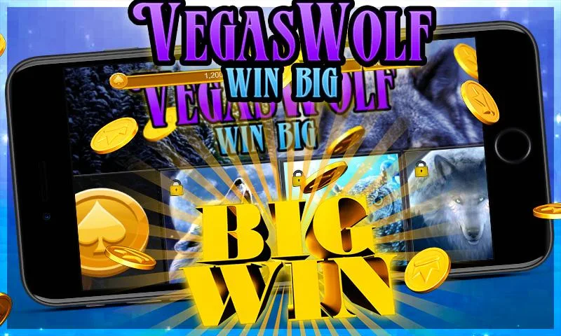 Vegas Wolf - Win Big Lucky Winter Slots应用截图第1张