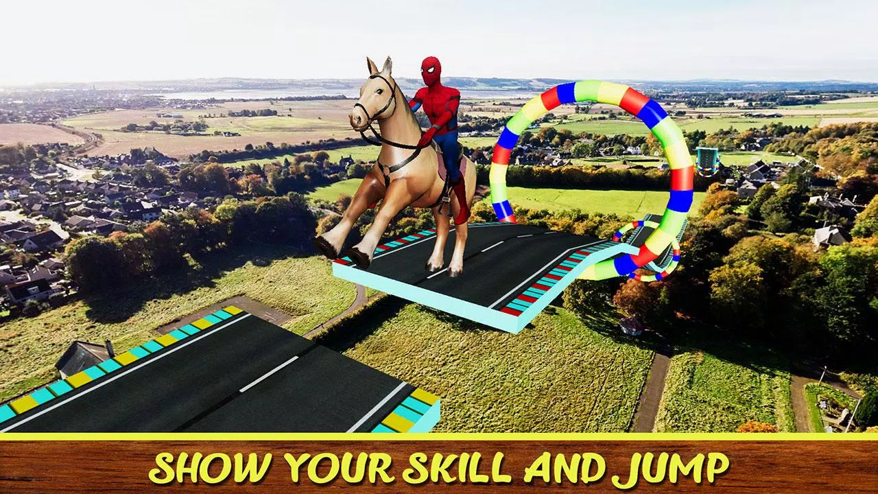 Diligent SuperHeroes Horse Riding 3d应用截图第0张
