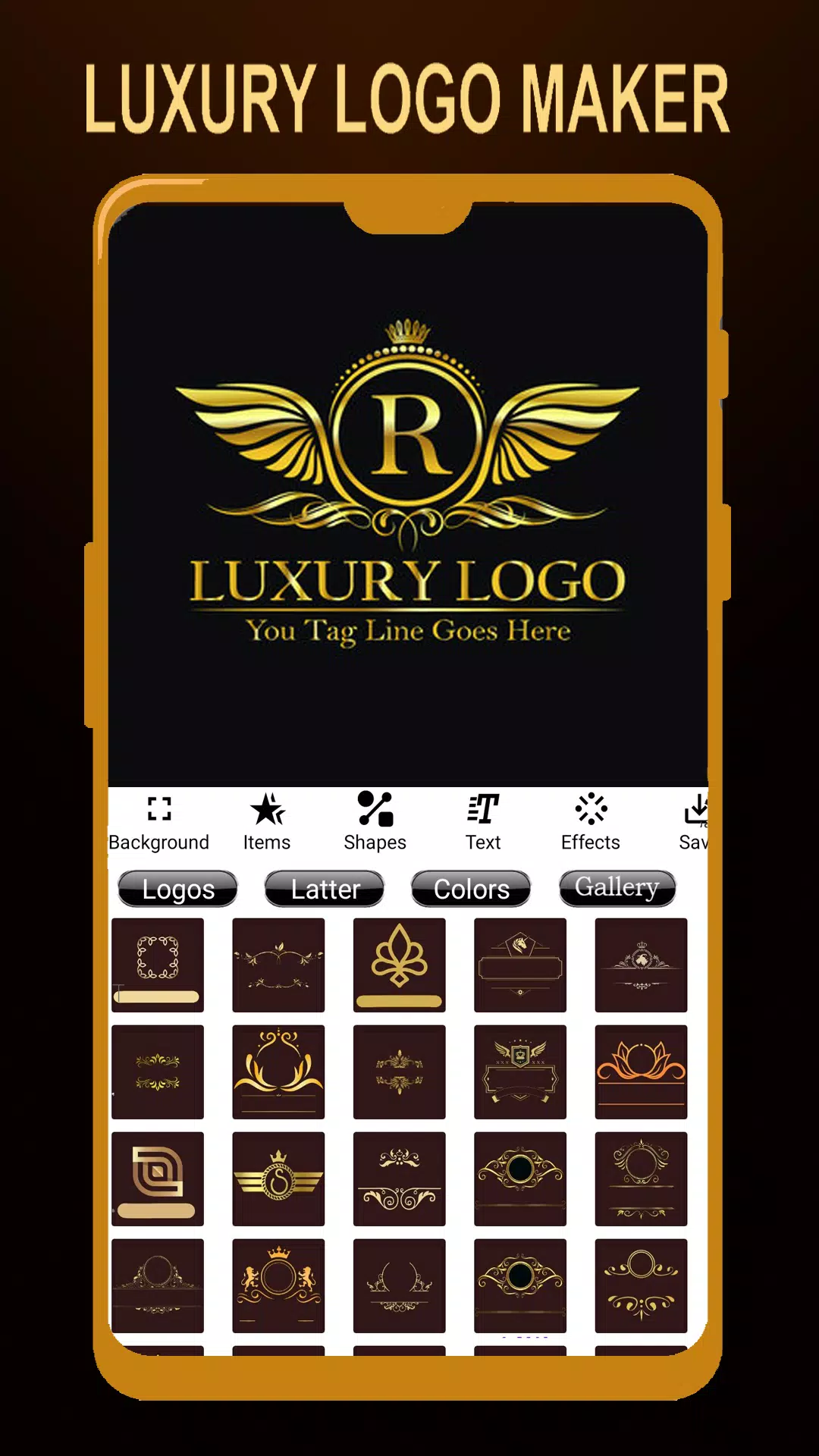 Luxury Logo maker, Logo Design 螢幕截圖 3